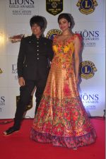 Rohit Verma, Daisy Shah at the 21st Lions Gold Awards 2015 in Mumbai on 6th Jan 2015